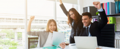 felicidad productividad &eacute;xito